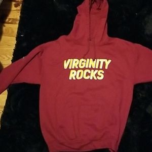 Virginity rocks hoodie
